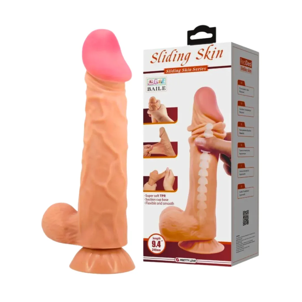 Sliding Skin - Dildo 24cm Ultrarealista (33)