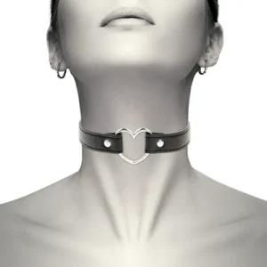 Collar con corazón de metal (349)