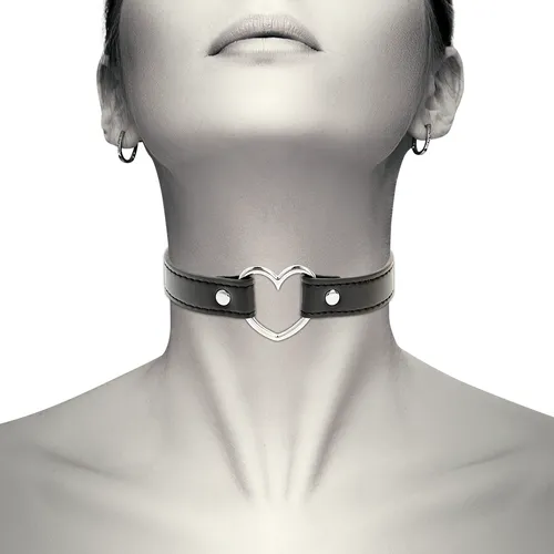 Collar con corazón de metal (349)