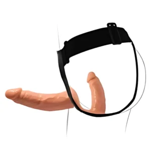 Dildo Doble Con Arnes 13,5 cm (61)