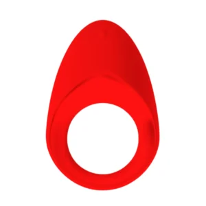 Cock ring with vibration Red (86)