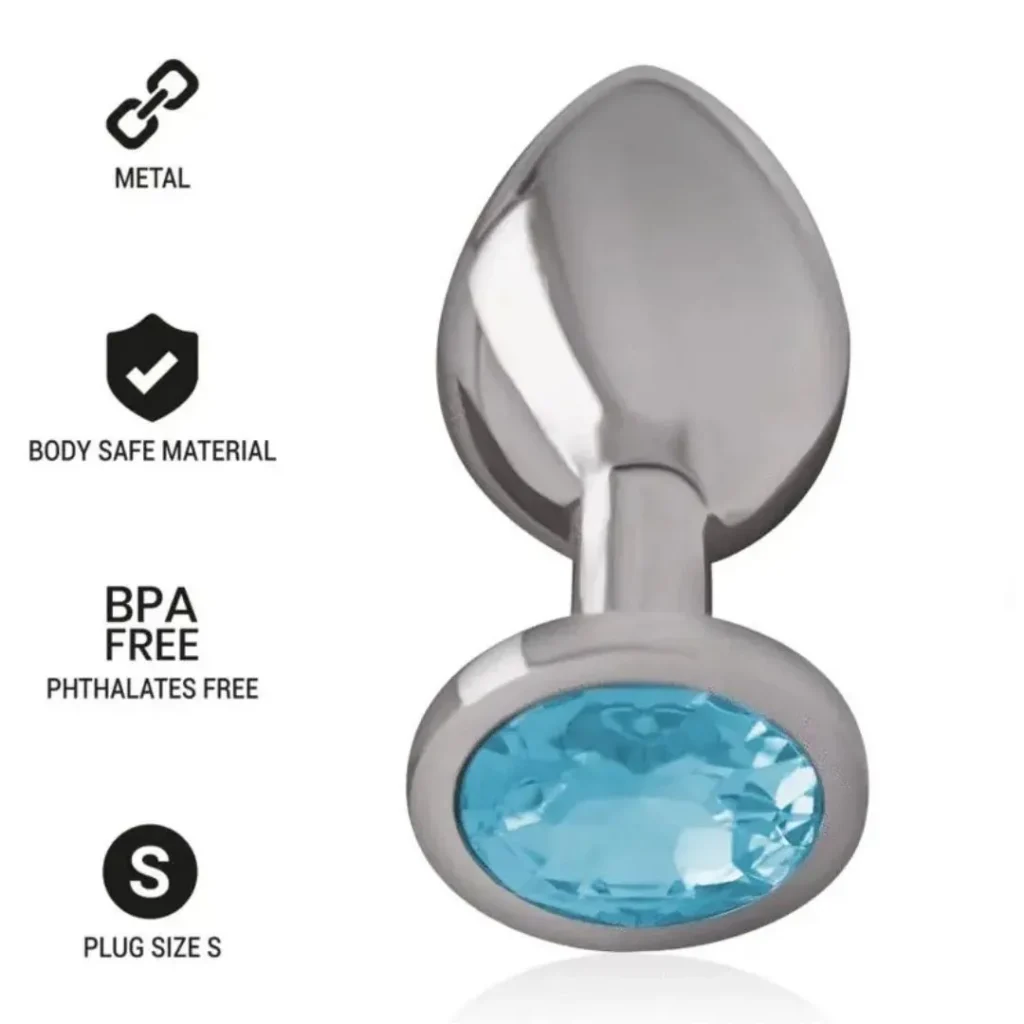 Plug Anal Con cristal S (96)