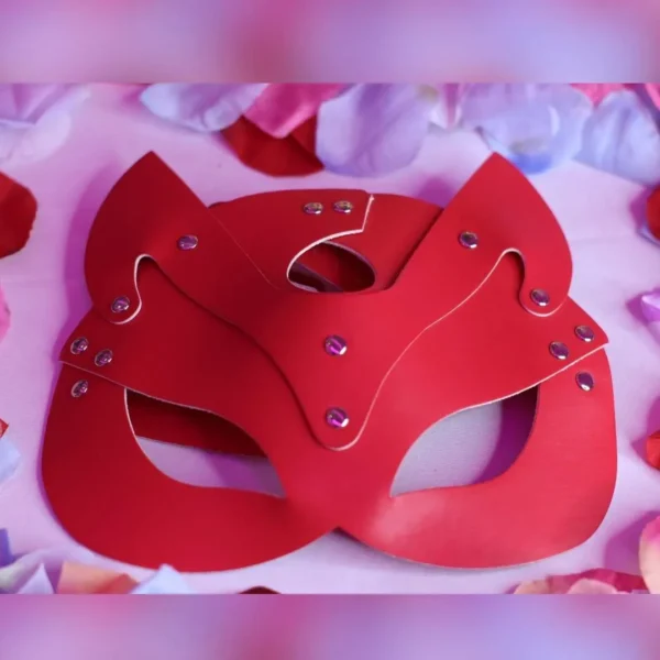 Máscara BDSM roja (290)